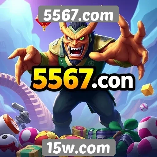 Variedade de jogos disponíveis no 5567.com